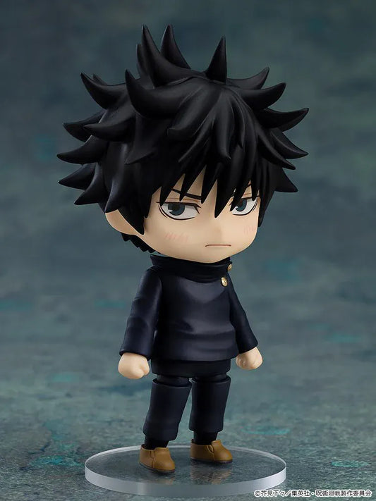 Megumi Fushiguro Nendoroid figure Jujutsu Kaisen rerelease anime collectible with black uniform