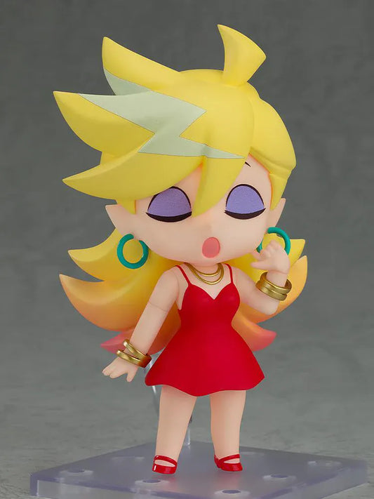 New Panty and Stocking with Garterbelt Nendoroid Panty New Version anime figure with Chuck accessory and red dress