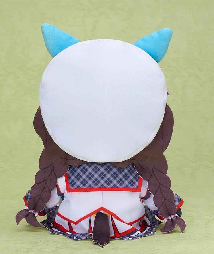 Umamusume Pretty Derby Kuripan Plushie Hokko Tarumae chibi plush with horse ears braided hair and detailed outfit