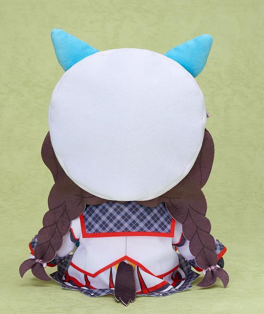 Umamusume Pretty Derby Kuripan Plushie Hokko Tarumae chibi plush with horse ears braided hair and detailed outfit