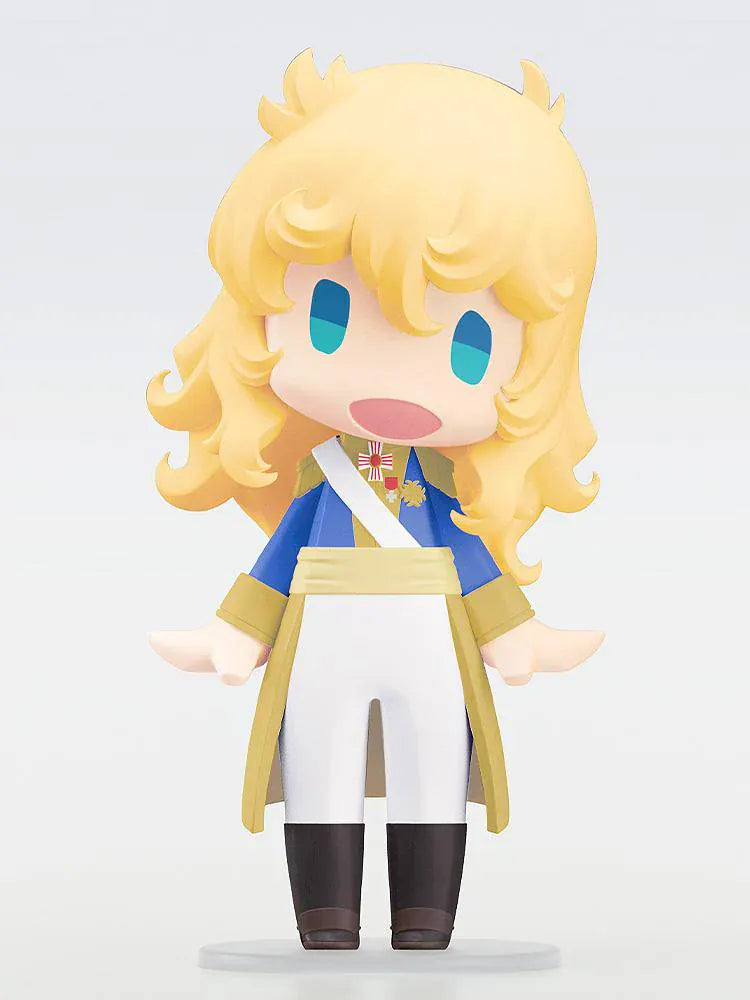 The Rose of Versailles HELLO GOOD SMILE Oscar Francois de Jarjayes chibi figure in military uniform