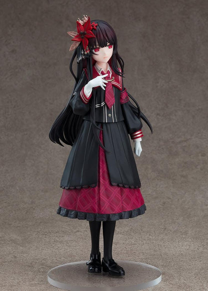 Magical Girl Witch Trials POP UP PARADE L Size Hiro Nikaido figure with flowing black hair and gothic-inspired outfit