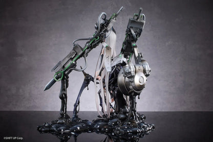 Goddess of Victory Nikke Leviathan Deluxe Edition 1/7 scale figure with large mechanical weapon systems and glossy black effect base