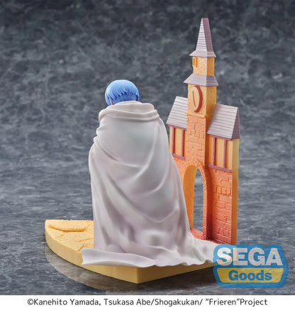 Frieren Beyond Journey's End Luminasta Himmel Eternal Love Figure kneeling with ring box in front of scenic building backdrop