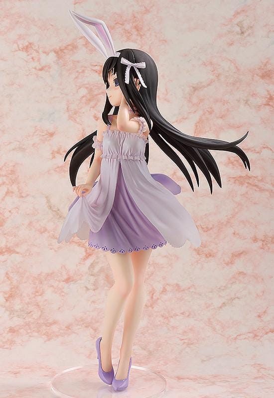 Puella Magi Madoka Magica Homura Akemi Rabbit Ears Ver. 1/4 scale figure in lavender dress
