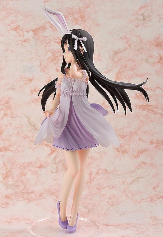 Puella Magi Madoka Magica Homura Akemi Rabbit Ears Ver. 1/4 scale figure in lavender dress