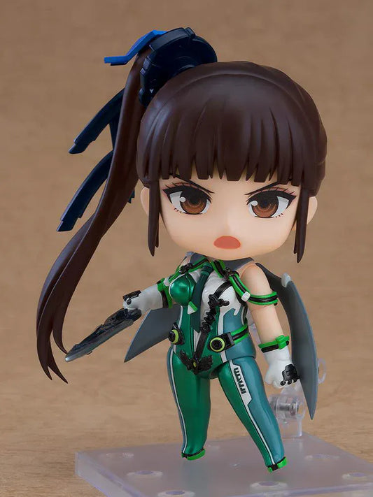 Stellar Blade Nendoroid No.2932 Eve figure in green combat suit