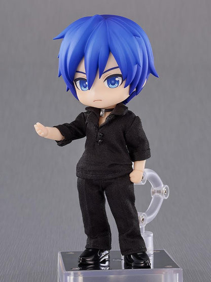 Sega feat Hatsune Miku Project Nendoroid Doll Kaito Guilty Ver figure in black outfit