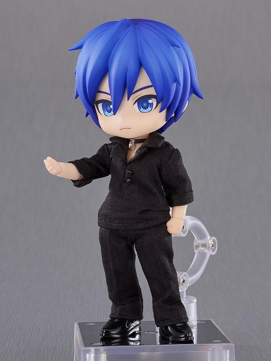 Sega feat Hatsune Miku Project Nendoroid Doll Kaito Guilty Ver figure in black outfit