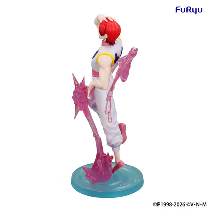 Hunter x Hunter Exceed Creative Hisoka figure with translucent Nen effect parts and dynamic pose