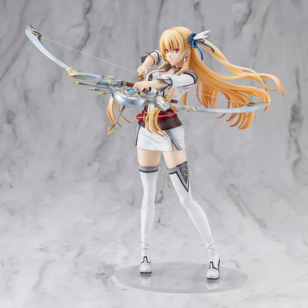 The Legend of Heroes Trails of Cold Steel III Alisa Reinford 1/8 Scale Figure featuring Alisa with long blonde hair, white combat outfit, and signature bow weapon.