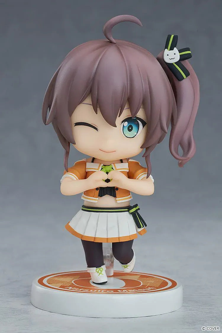 hololive production Nendoroid Natsuiro Matsuri Figure rerelease featuring Matsuri in her signature orange white and green outfit