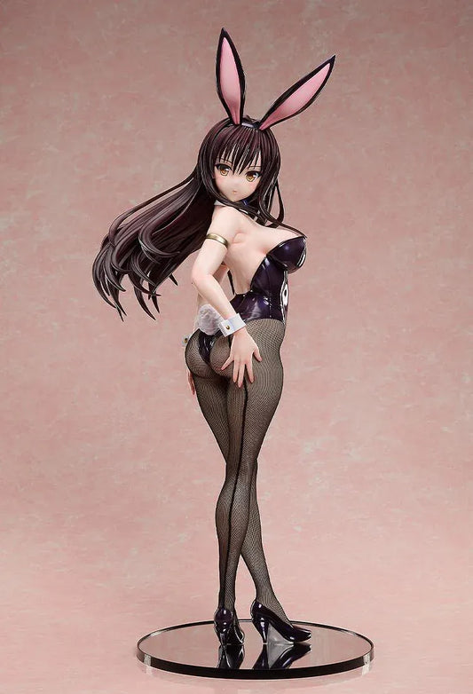 To Love-Ru Darkness Yui Kotegawa Bunny Ver. 1/3 scale figure wearing a glossy bunny suit with fishnet tights and bunny ears