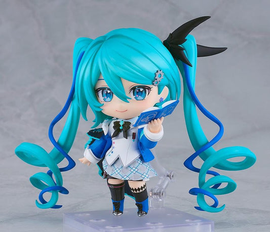Nendoroid Hatsune Miku MIKU WITH YOU 2025 version figure with panda accessory and hat with goggles
