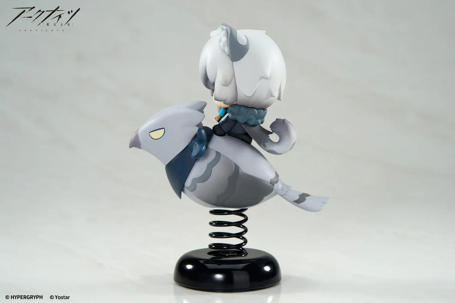 Arknights SilverAsh Happy Shake springy chibi figure