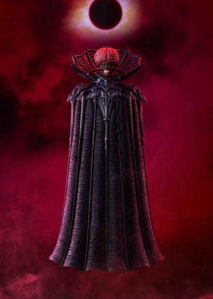 Berserk POP UP PARADE SP Void Figure with exposed brain, skeletal face, dark robe, dramatic collar, and sinister God Hand design