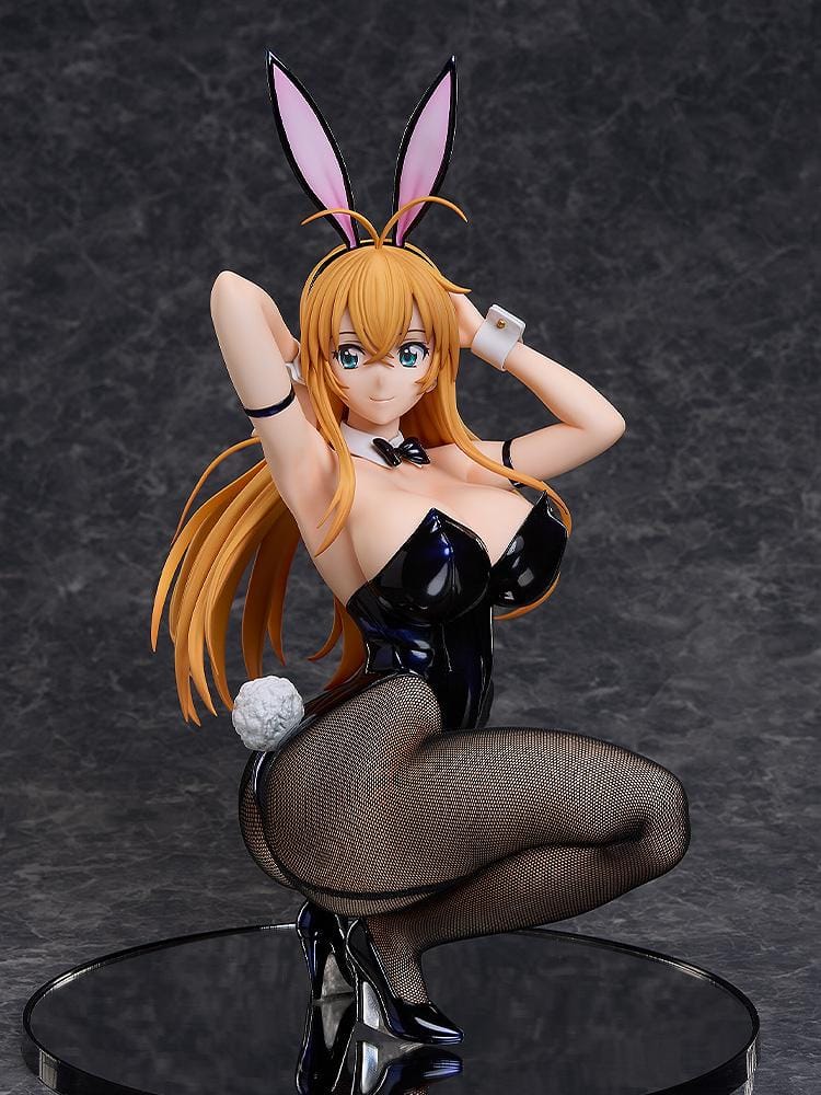 Shin Ikki Tousen Sonsaku Hakufu Bunny Ver. 2nd 1/4 scale figure in black bunny outfit with dynamic pose