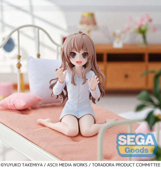 Toradora Taiga Aisaka Yumemirize figure in oversized shirt with playful pose and long hair