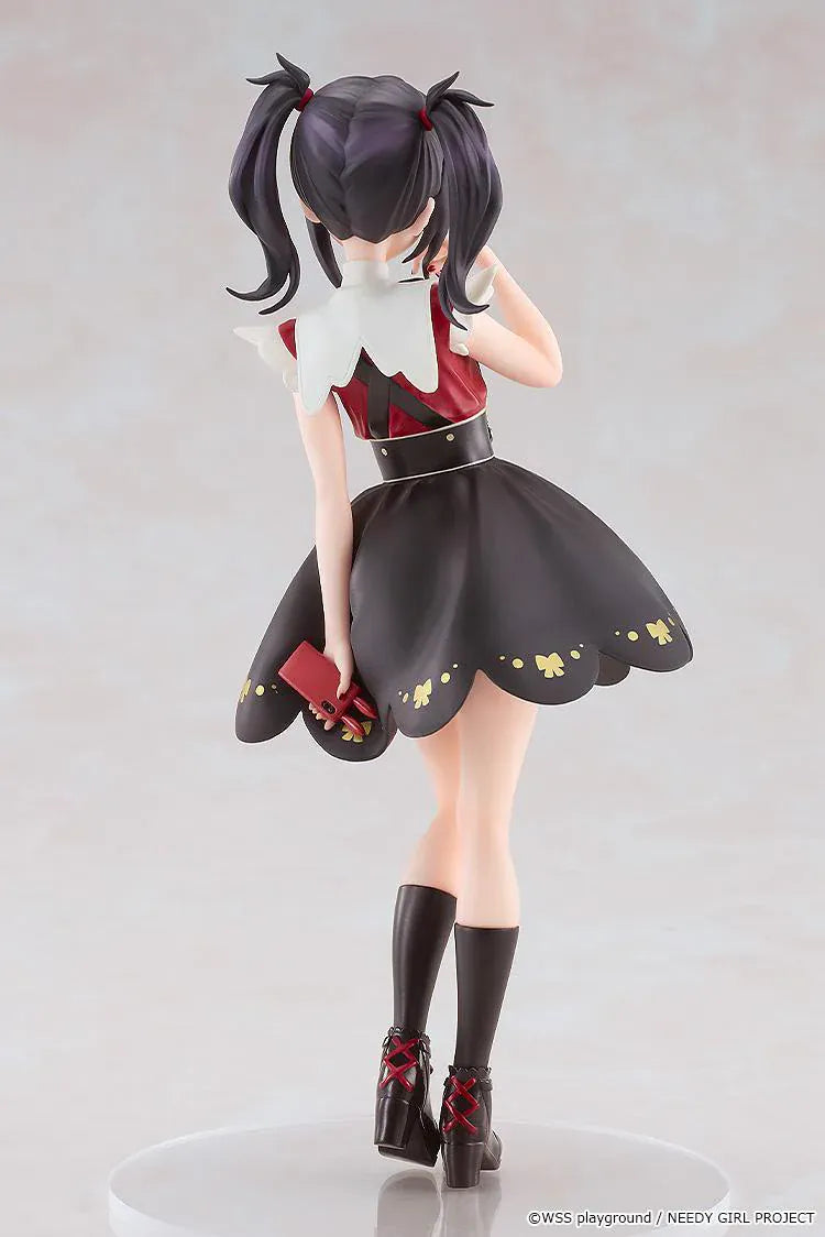 NEEDY GIRL OVERDOSE POP UP PARADE Ame-chan Anime Ver. Figure featuring Ame-chan with twin tails, a black and red dress, ribbon details, and glossy boots.