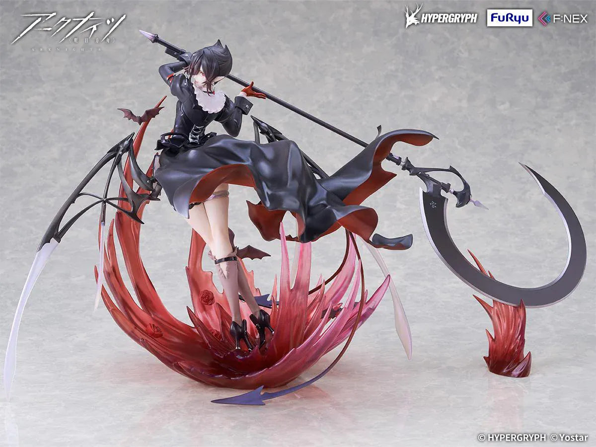 Entelechia Elite 2 Arknights 1/7 scale figure with red energy base and weapon
