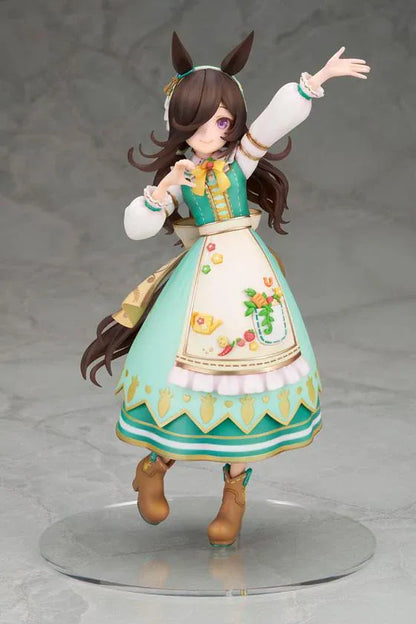 Rice Shower Yummy Dreamy Fairy 1/7 scale figure wearing a mint-green dress with colorful food-inspired decorations.