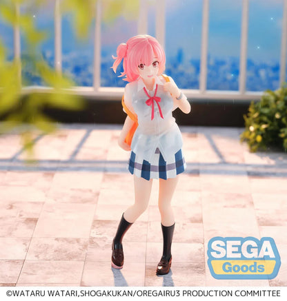 My Teen Romantic Comedy SNAFU Yui Yuigahama After School Rain figure by SEGA XStellar in school uniform