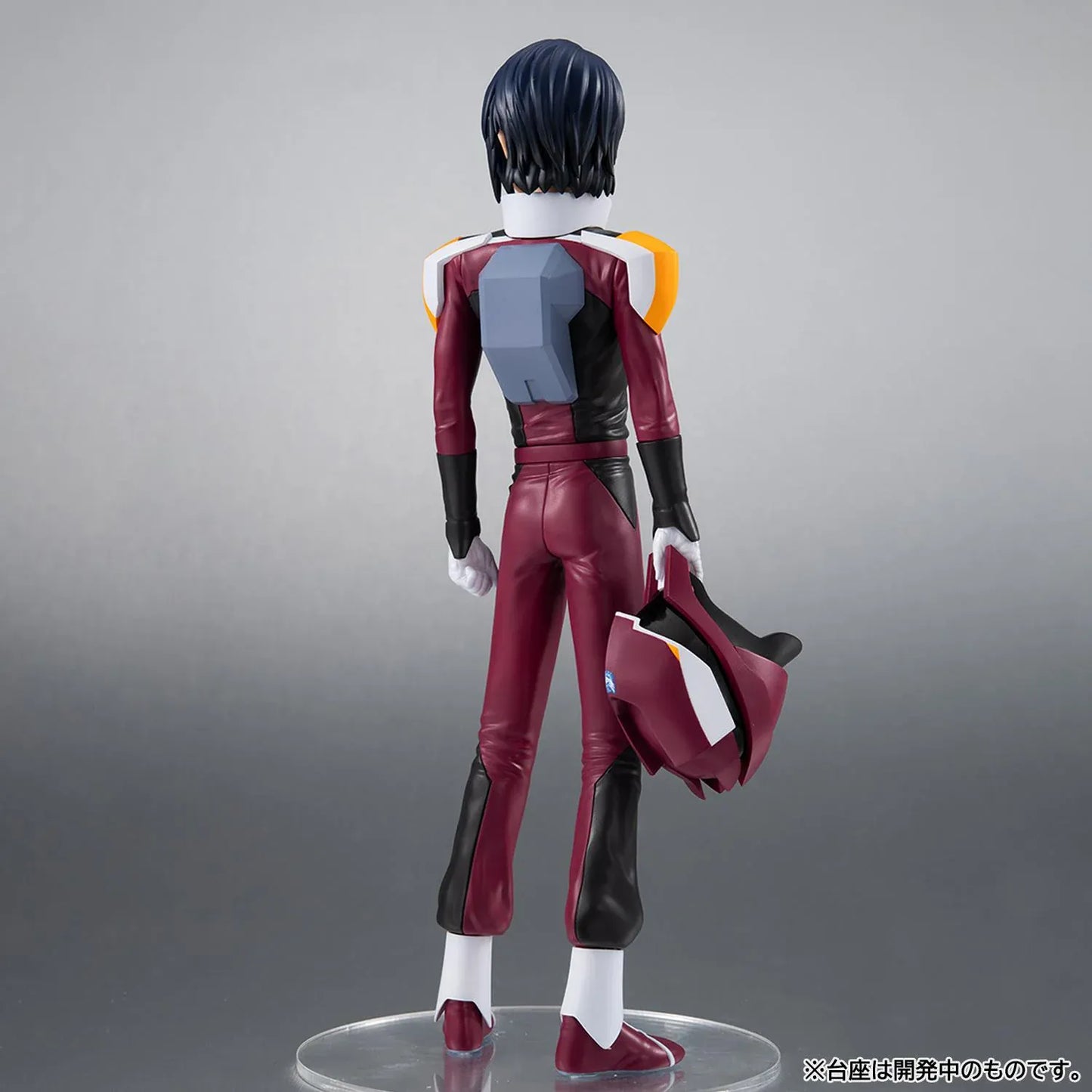 Mobile Suit Gundam SEED Freedom Lucrea Light Athrun Zala Pilot Suit Ver. Figure featuring Athrun with dark blue hair, pilot suit, white gloves, and standing display pose.