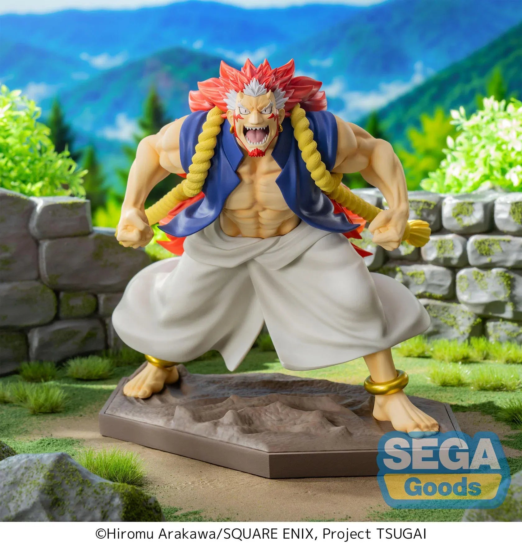 Daemons of the Shadow Realm Luminasta Right Figure with red hair in a powerful battle-ready pose