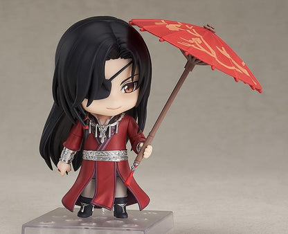 Heaven Official's Blessing Nendoroid Hua Cheng Figure Rerelease with red outfit and eyepatch