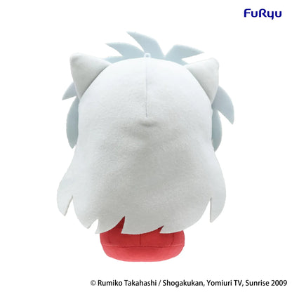 InuYasha Mochipico Inuyasha Plush with white hair dog ears red outfit and cute embroidered expression