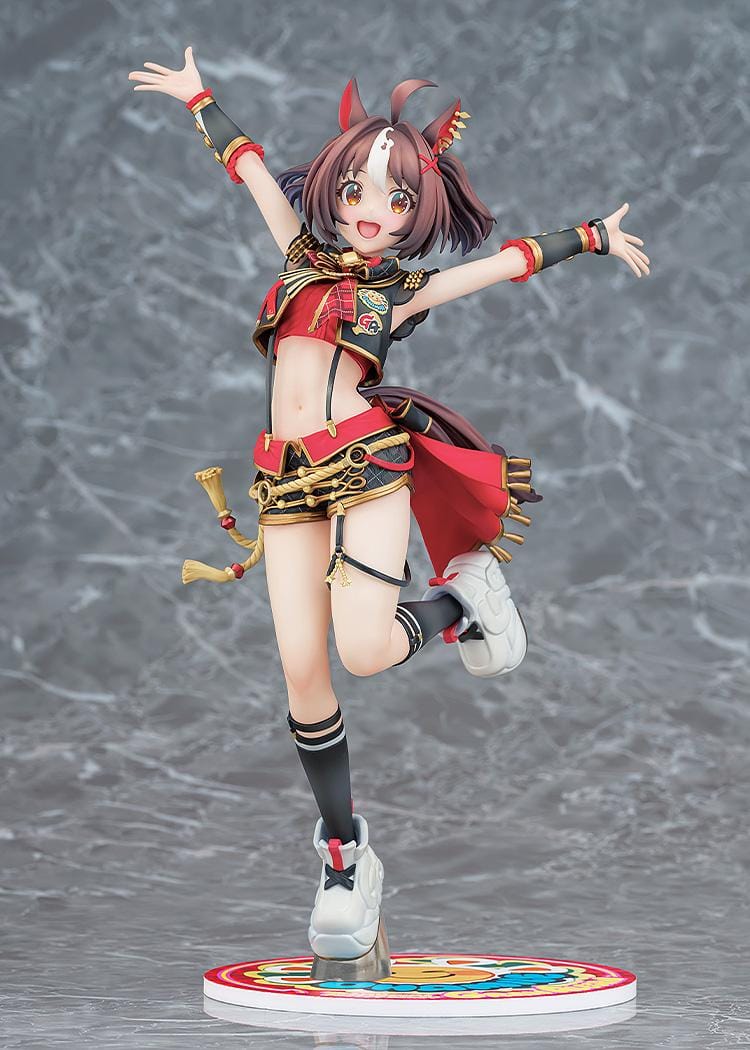 Gran Alegria 1/7 scale figure Umamusume Pretty Derby anime figure dynamic pose race outfit colorful base