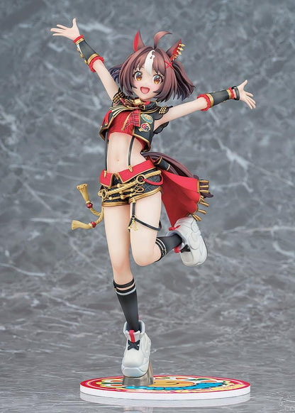 Gran Alegria 1/7 scale figure Umamusume Pretty Derby anime figure dynamic pose race outfit colorful base