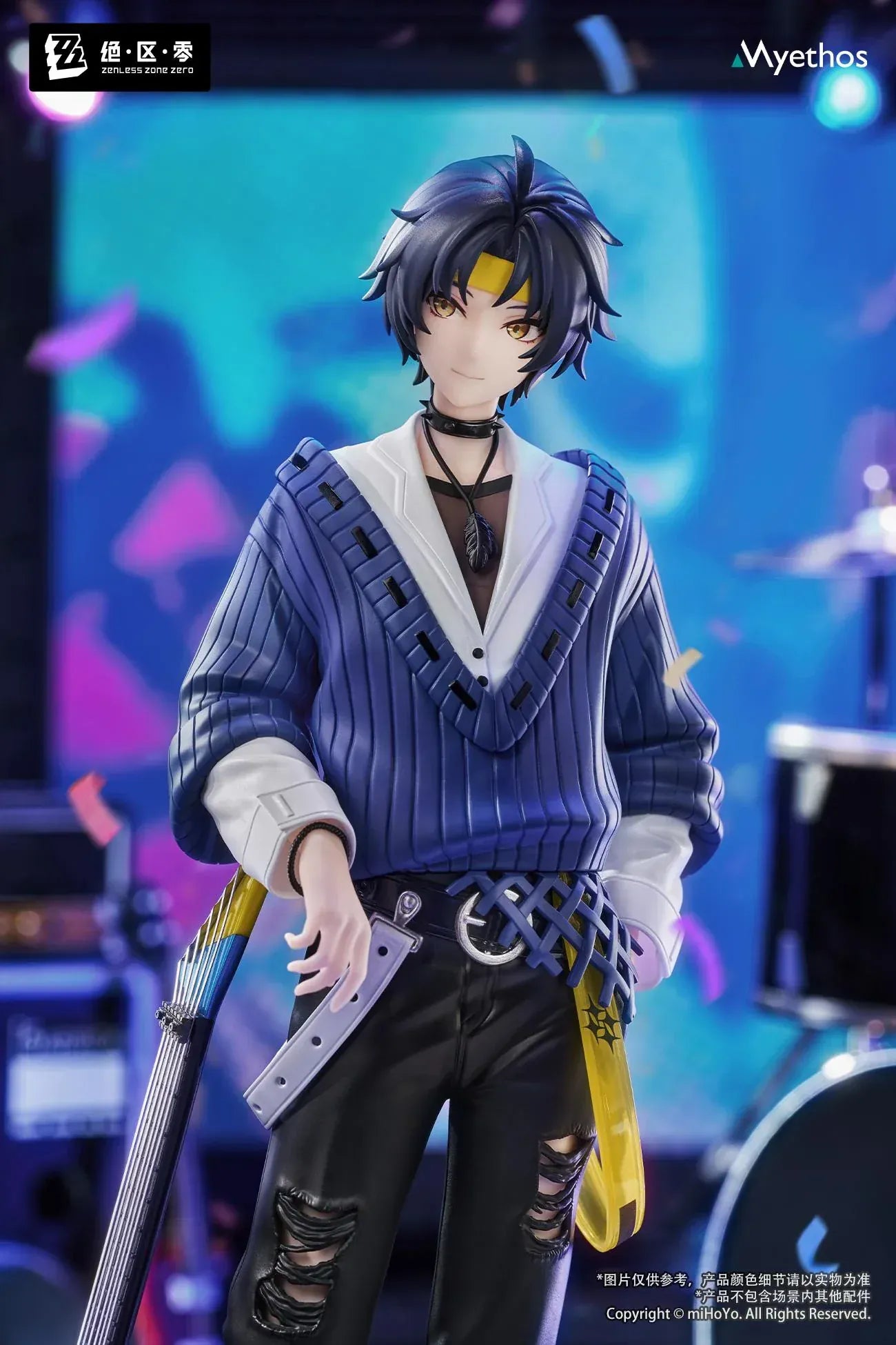 Zenless Zone Zero Harumasa Asaba Sparkling Wonderland Ver. 1/8 scale figure with guitar