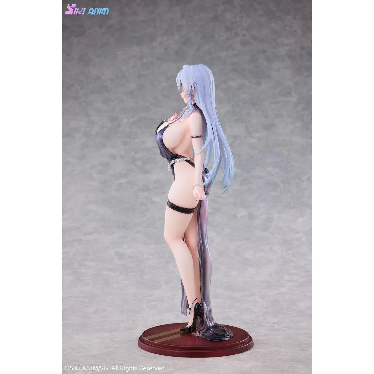 Shion Alfine Dress Version Deluxe Edition 1/6 scale figure with elegant black dress and silver hair
