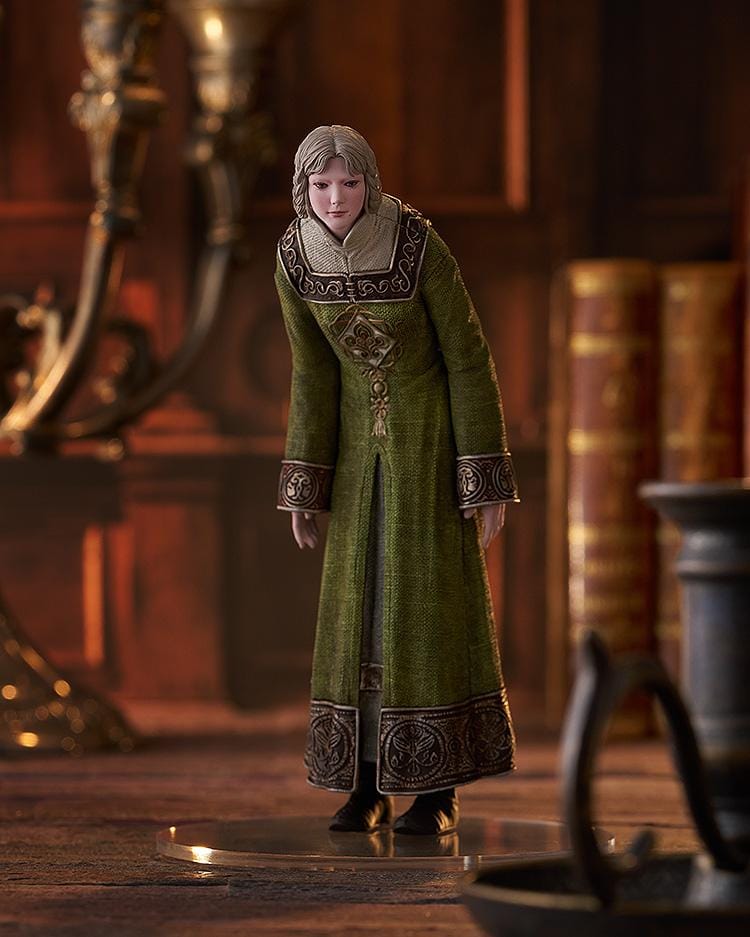 Elden Ring Pop Up Parade Rya figure wearing green robe with detailed ornamentation