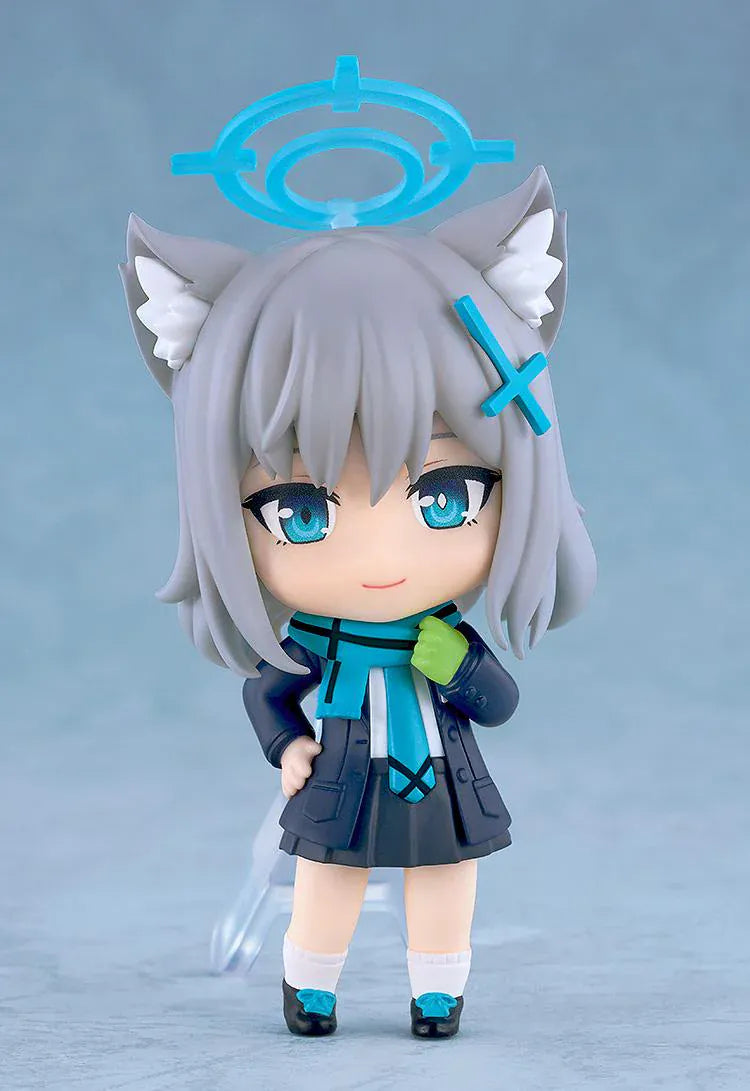 Blue Archive Nendoroid Surprise Boxset featuring multiple mini chibi-style Blue Archive characters with colorful halos, school uniforms, and display-ready poses.