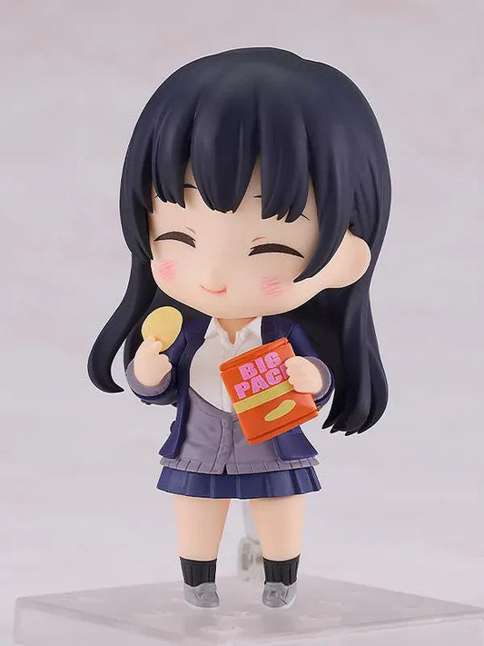 The Dangers in My Heart Nendoroid Anna Yamada reissue chibi figure wearing school uniform and waving