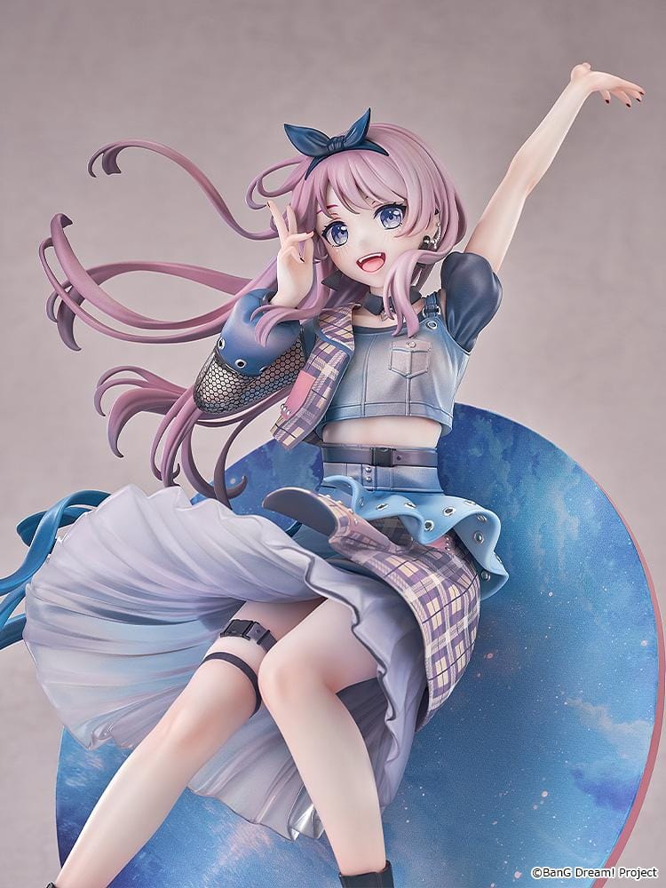 Anon Chihaya Zero Gravity Ver 1/7 scale figure BanG Dream MyGO anime figure floating pose pink hair dynamic display