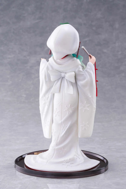 Snow Miku All Stars 2013 Ver. AMP+ Figure featuring Hatsune Miku in an elegant white and red kimono-style outfit