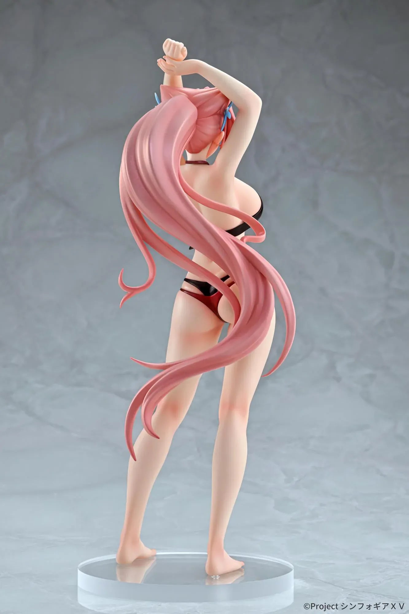 Senki Zesshou Symphogear XV Maria Cadenzavna Eve Bikini Style 1/7 Scale Figure wearing a red and black bikini