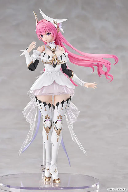 GODDESS OF VICTORY NIKKE Hyper Body Dorothy articulated figure wearing a white-and-gold outfit with mechanical wings.