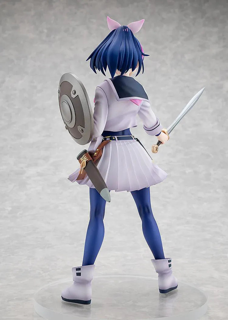 Aki Jougamine 1/7 scale figure Scum of the Brave anime sword shield pose
