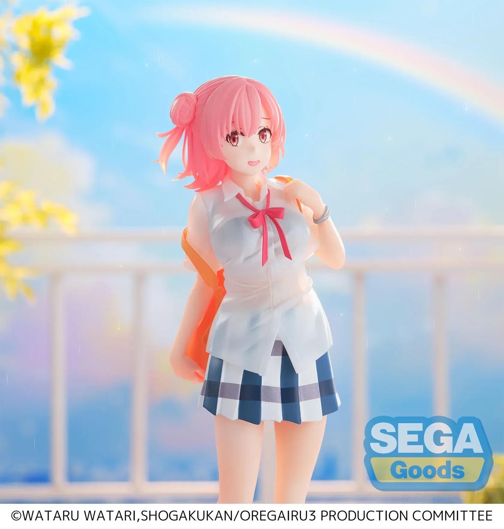 My Teen Romantic Comedy SNAFU Yui Yuigahama After School Rain figure by SEGA XStellar in school uniform
