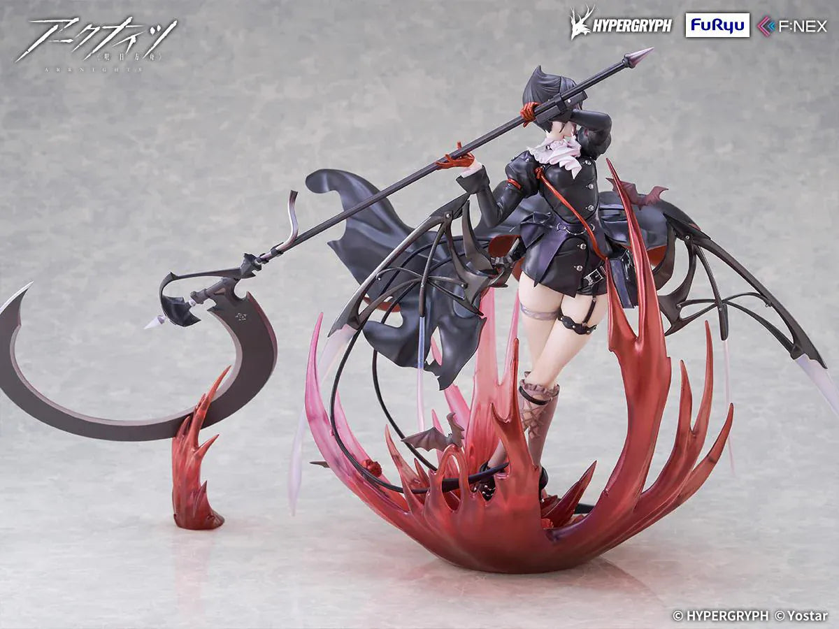 Entelechia Elite 2 Arknights 1/7 scale figure with red energy base and weapon