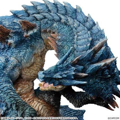Lagiacrus Creators Model Figure Builder Monster Hunter reissue Capcom dragon leviathan figure on rock base