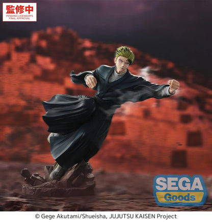 Jujutsu Kaisen Luminasta Naoya Zenin The Culling Game Figure in a dynamic battle pose with rocky display base
