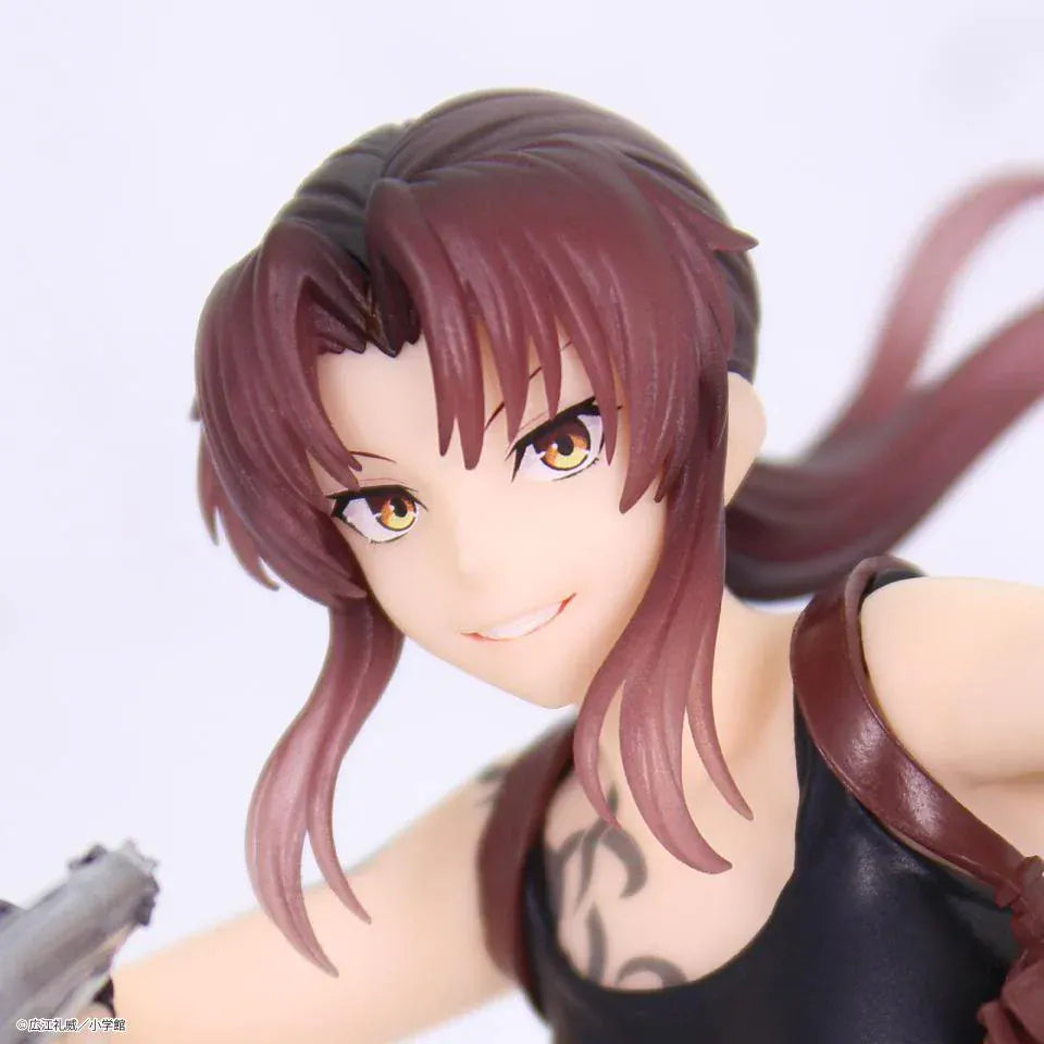 Black Lagoon VIVIT Revy action pose figure holding dual pistols