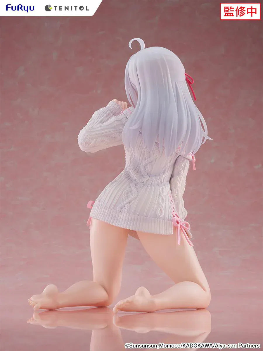 Alya knit version Tenitol Big Noodle Stopper figure Alya Sometimes Hides Her Feelings in Russian anime collectible