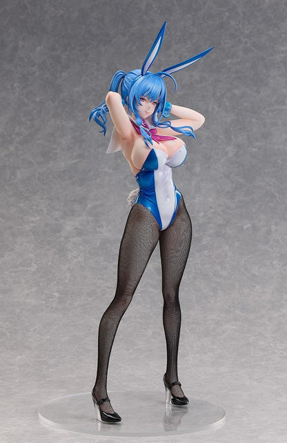 Azur Lane St. Louis Bunny Ver. 1/4 scale figure featuring glossy blue bunny outfit and fishnet stockings