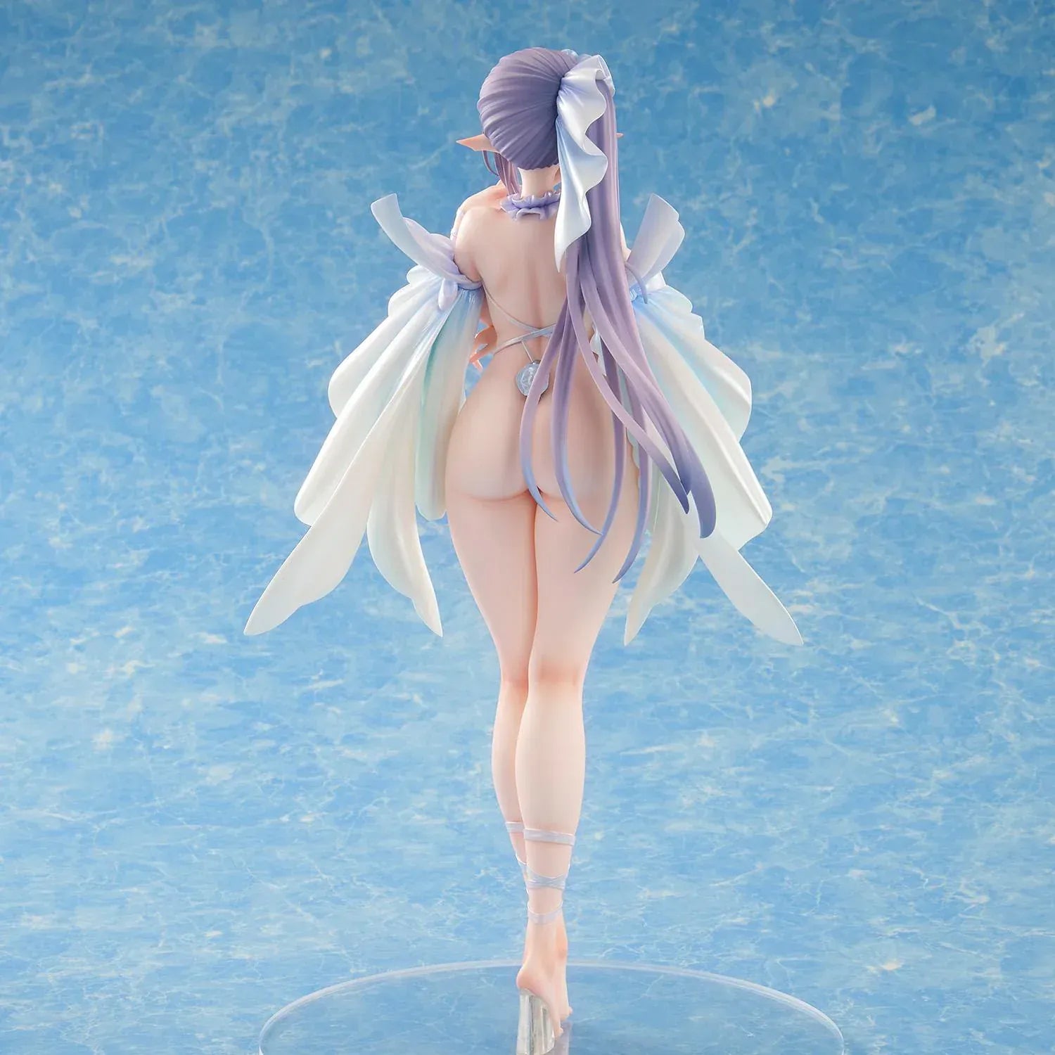 Sorana Niiro Gekka Bijin original illustration figure with flowing translucent fabric and elegant pose